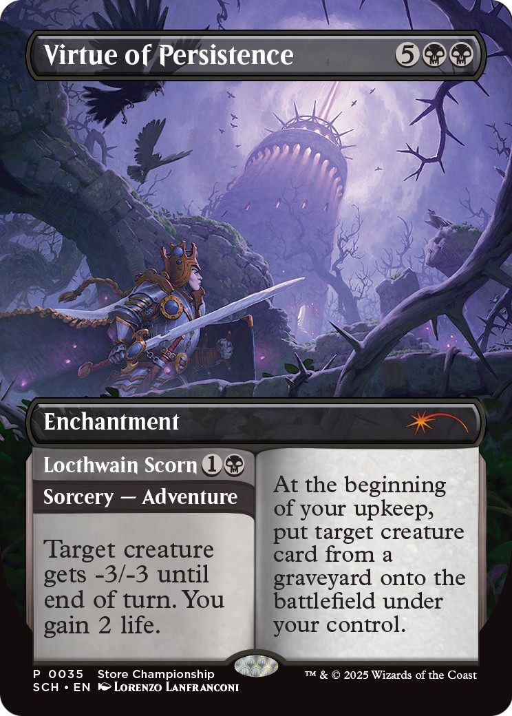Virtue of Persistence // Locthwain Scorn - Image 1