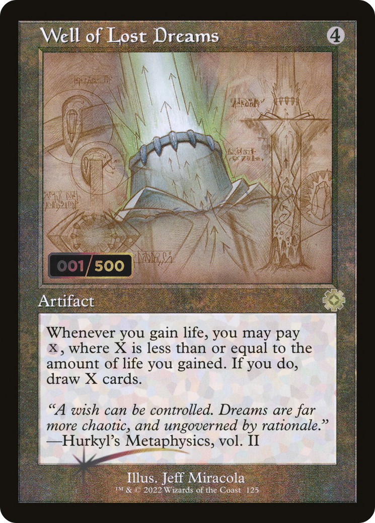 2022 Magic: The Gathering The Brothers' War Retro Artifacts 2022 Magic: The Gathering The Brothers' War Retro Artifacts #125z