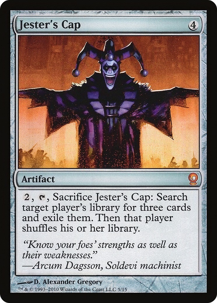 2010 Magic: The Gathering From the Vault: Relics Jester's Cap #5 trading card