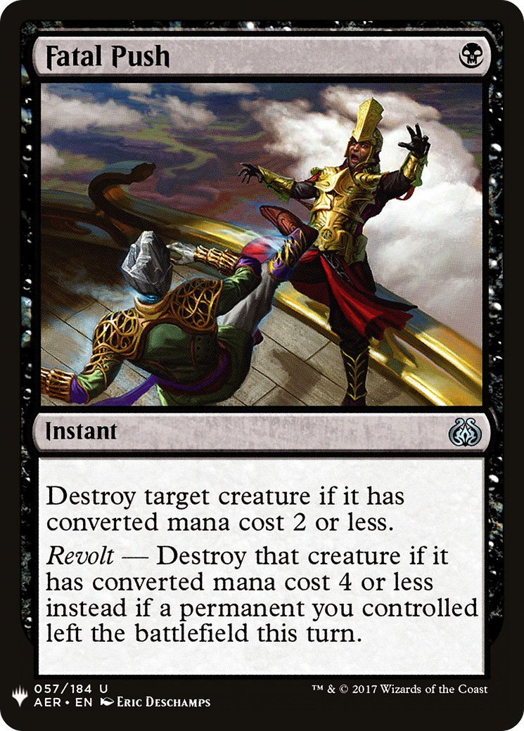 2019 Magic: The Gathering The List 2019 Magic: The Gathering The List #AER-57 trading card