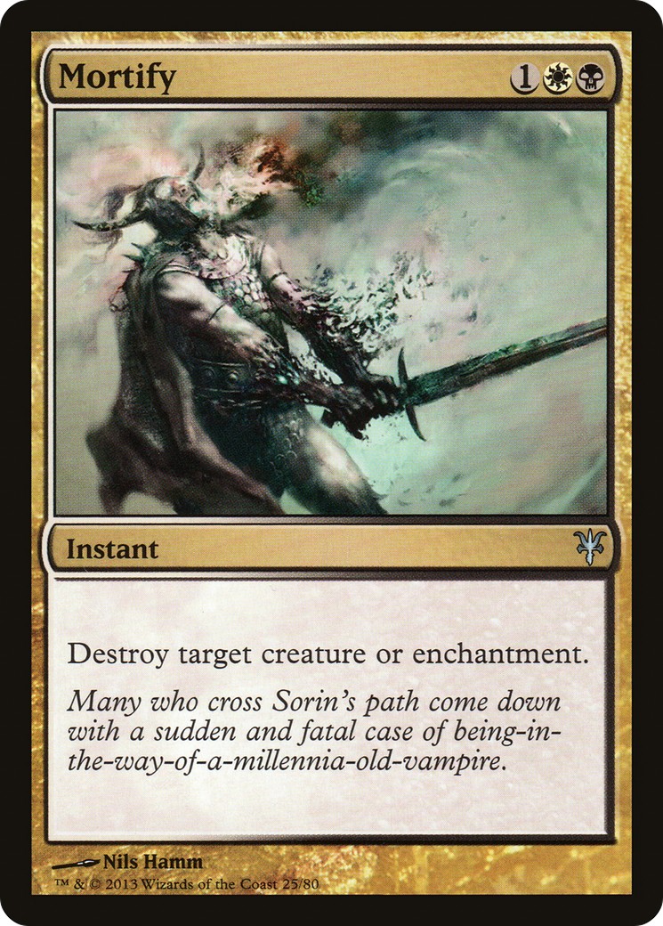 2013 Magic: The Gathering Duel Decks: Sorin vs. Tibalt 2013 Magic: The Gathering Duel Decks: Sorin vs. Tibalt #25 trading car