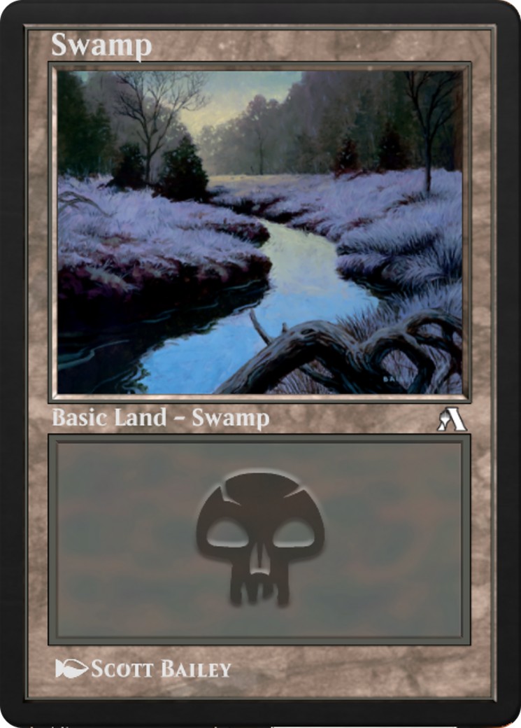 2018 Magic: The Gathering Arena New Player Experience Swamp #13 trading card