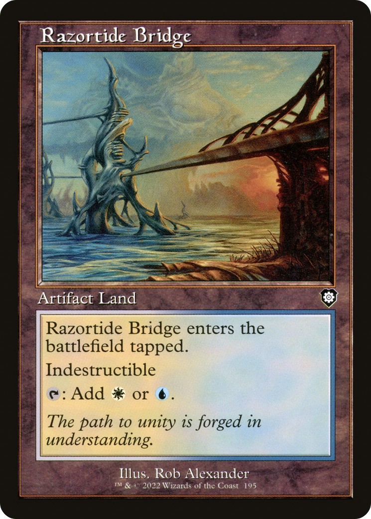 2022 Magic: The Gathering The Brothers' War 2022 Magic: The Gathering The Brothers' War #195 trading card