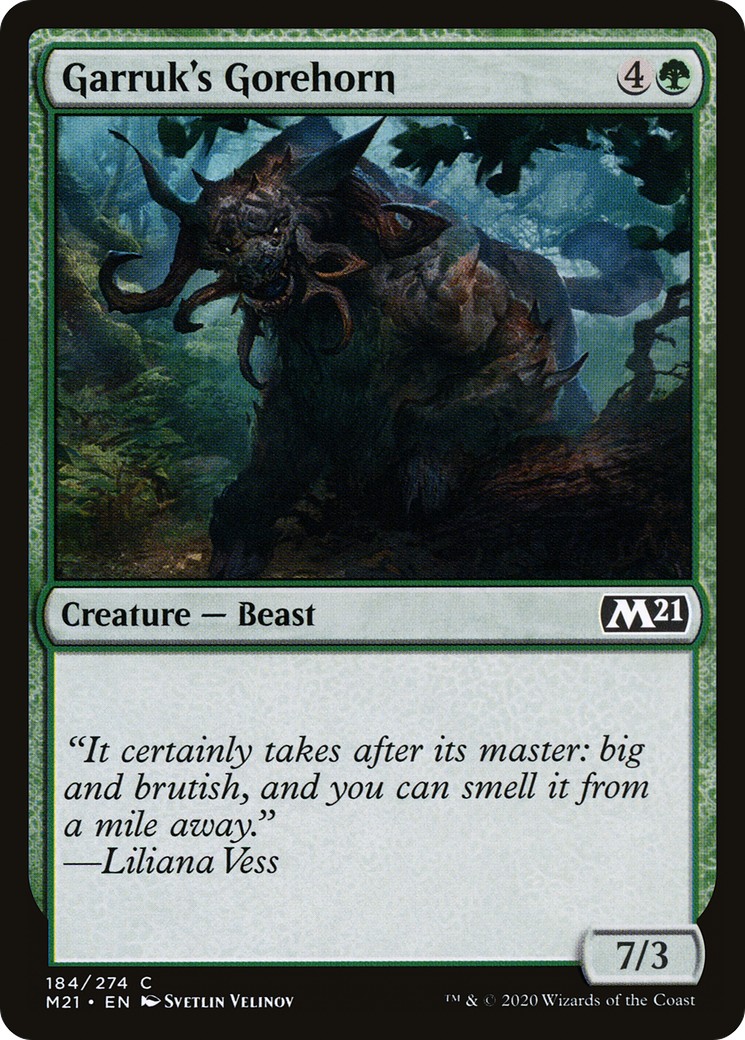 Garruk's Gorehorn - Image 1