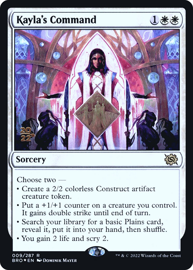 2022 Magic: The Gathering The Brothers' War Promos 2022 Magic: The Gathering The Brothers' War Promos #9s trading card