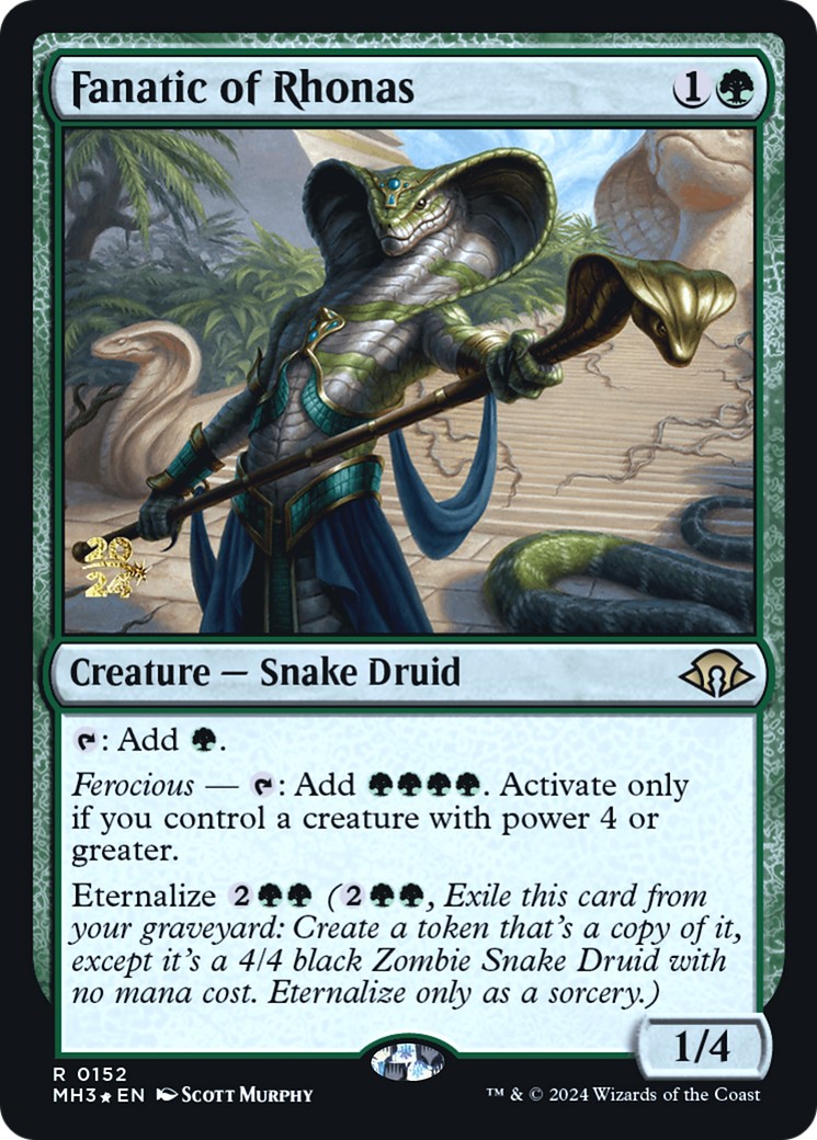 2024 Magic: The Gathering Modern Horizons 3 Promos 2024 Magic: The Gathering Modern Horizons 3 Promos #152s trading card