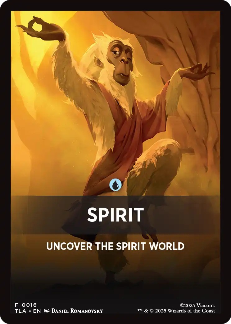 2025 Magic: The Gathering Avatar: The Last Airbender Jumpstart Front Cards Spirit #16 trading card