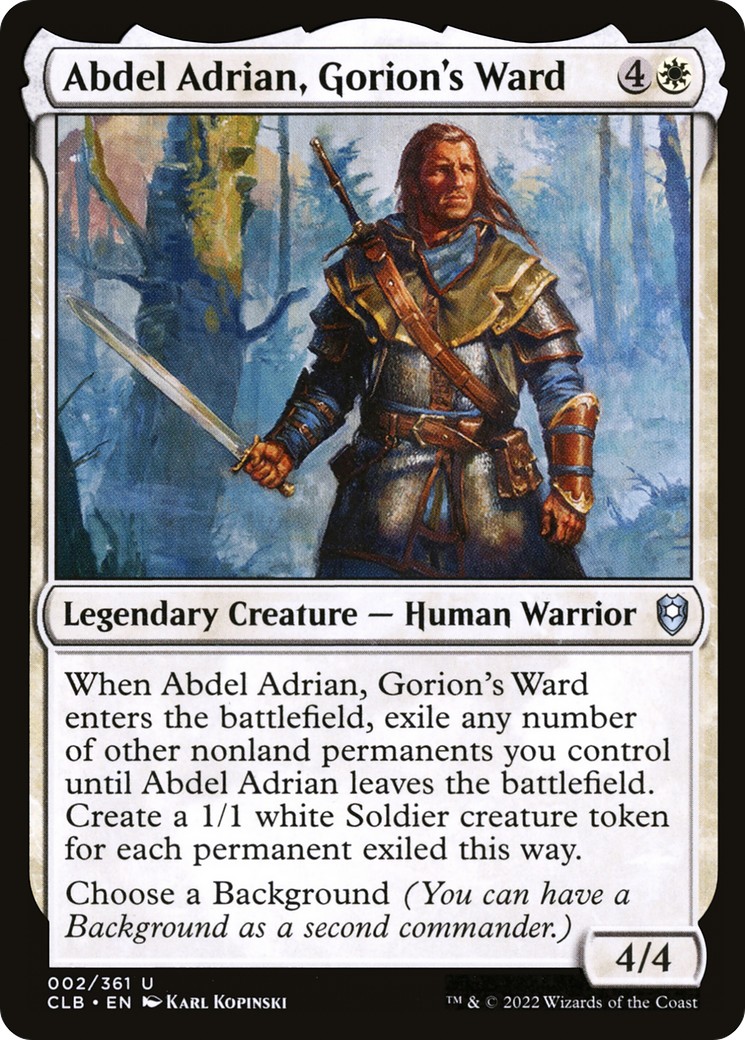 Abdel Adrian, Gorion's Ward - Image 1