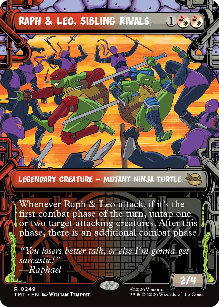 Raph & Leo, Sibling Rivals - Image 1