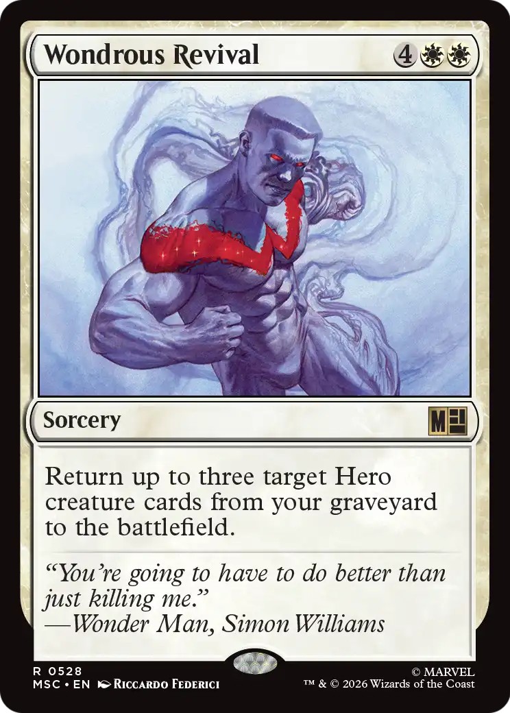 2026 Magic: The Gathering Marvel Super Heroes 2026 Magic: The Gathering Marvel Super Heroes #528 trading card