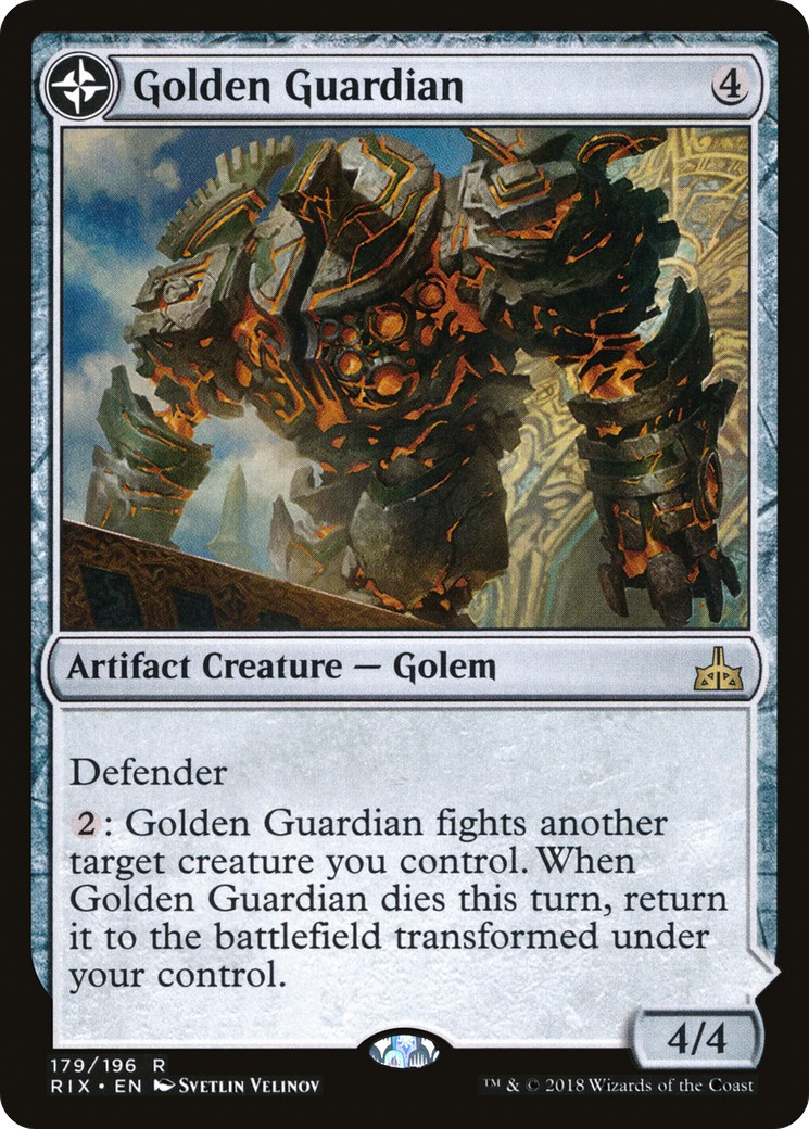 Golden Guardian // Gold-Forge Garrison - Image 1