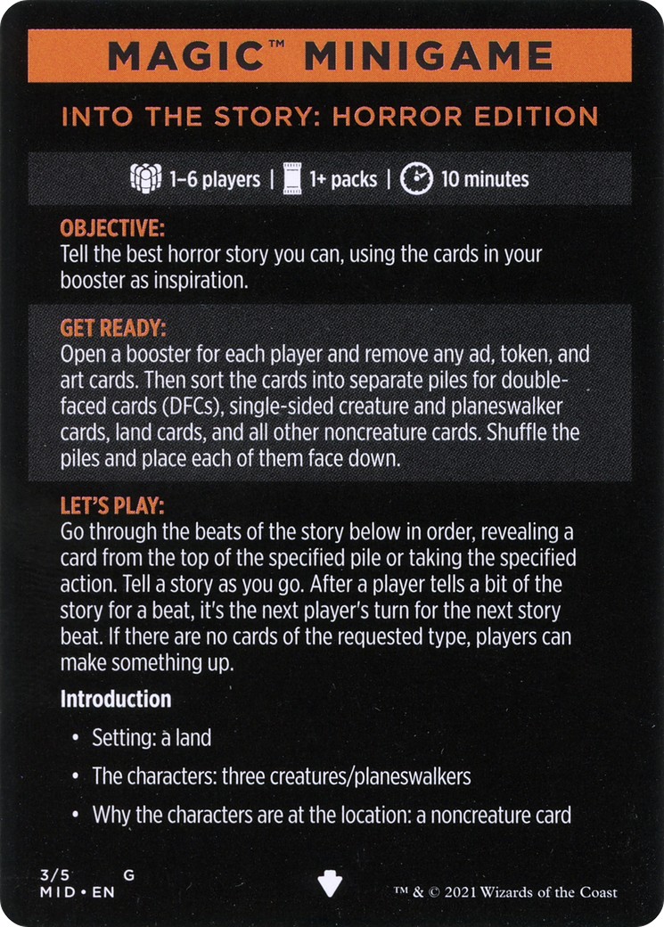 Into the Story: Horror Edition // Into the Story (cont'd) - Image 1