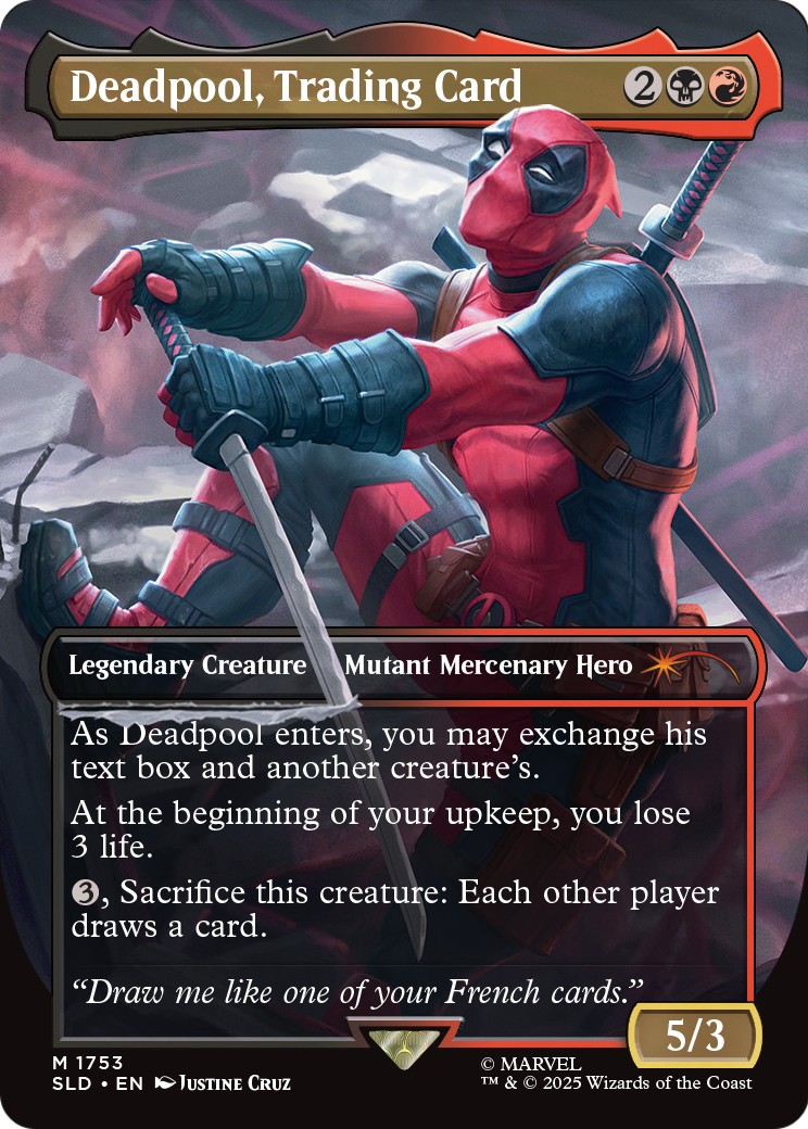 Deadpool, Trading Card - Image 1