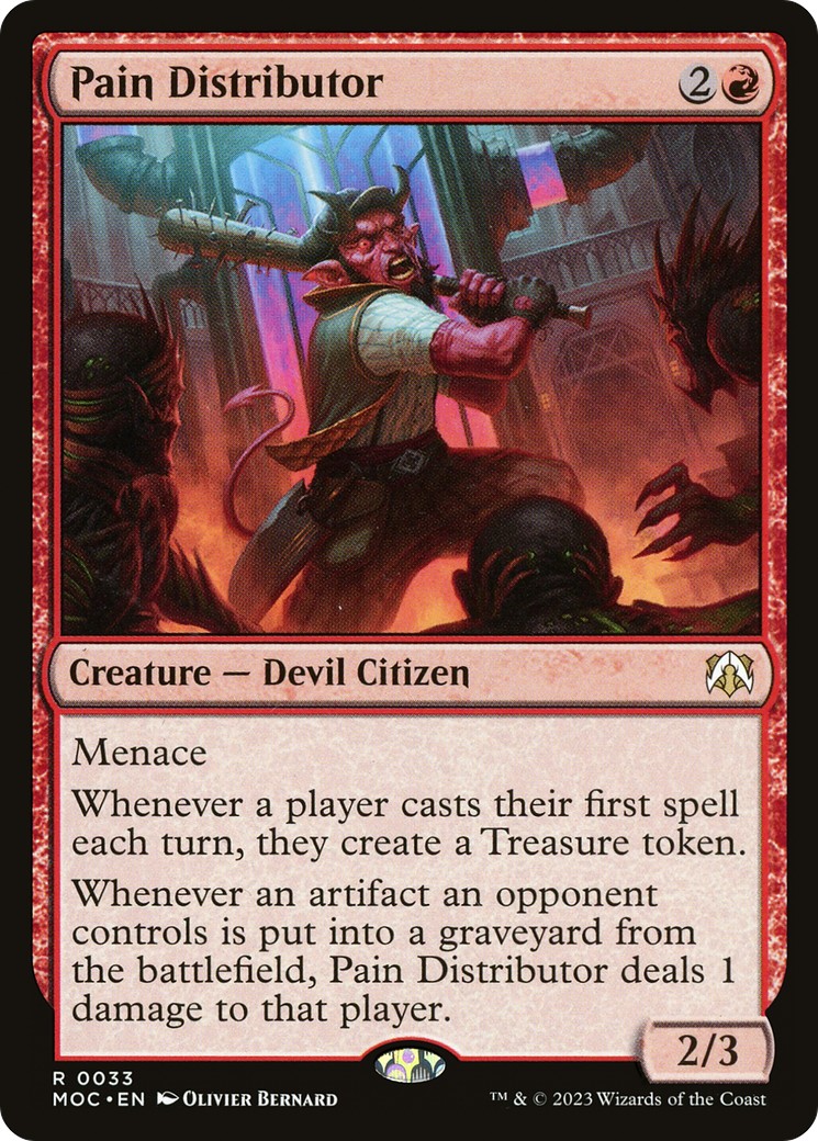 2023 Magic: The Gathering March of the Machine 2023 Magic: The Gathering March of the Machine #33 trading card