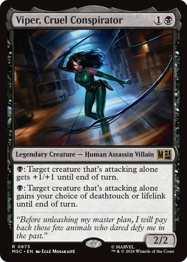 2026 Magic: The Gathering Marvel Super Heroes 2026 Magic: The Gathering Marvel Super Heroes #673 trading card