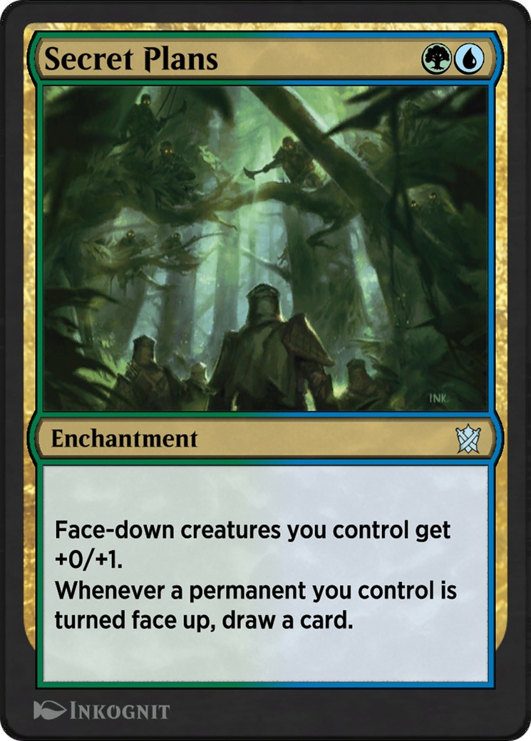 2023 Magic: The Gathering Khans of Tarkir Secret Plans #198y trading card