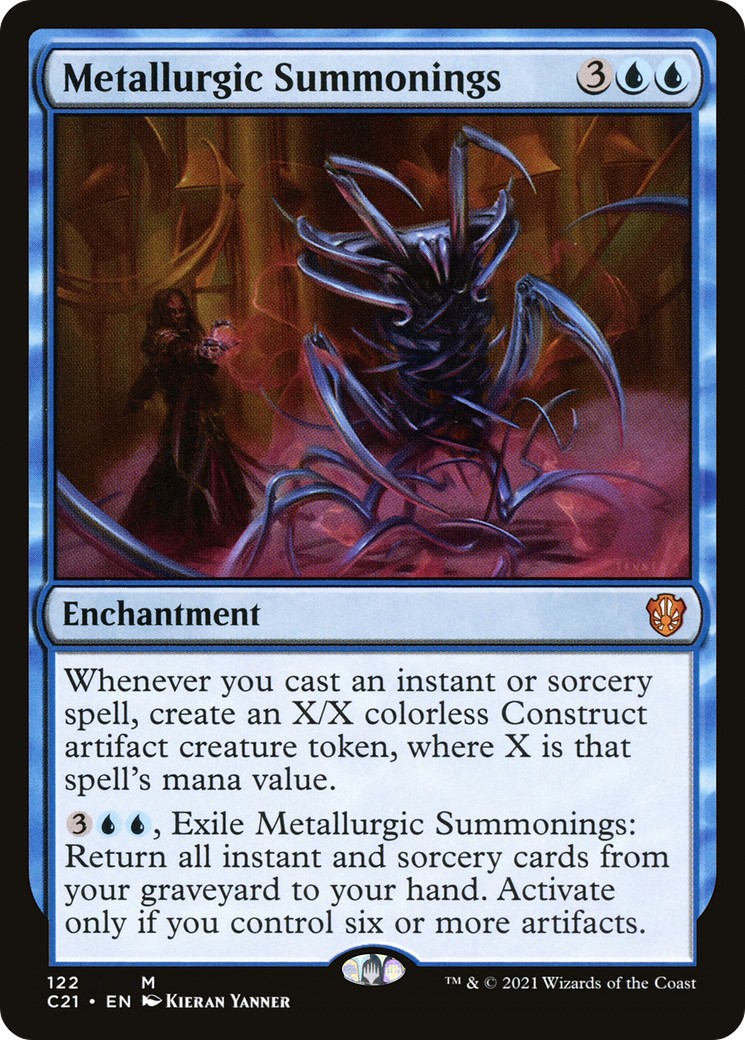 2021 Magic: The Gathering Commander 2021 Magic: The Gathering Commander #122 trading card
