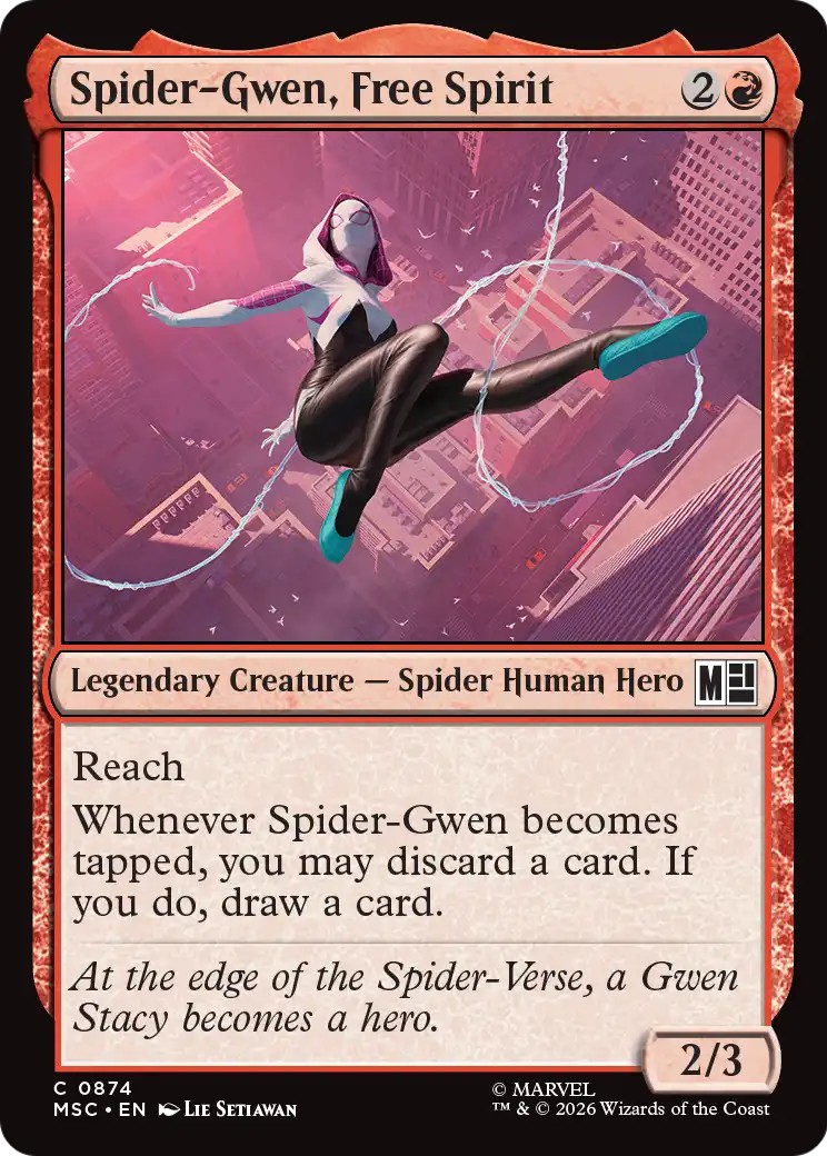 2026 Magic: The Gathering Marvel Super Heroes 2026 Magic: The Gathering Marvel Super Heroes #874 trading card