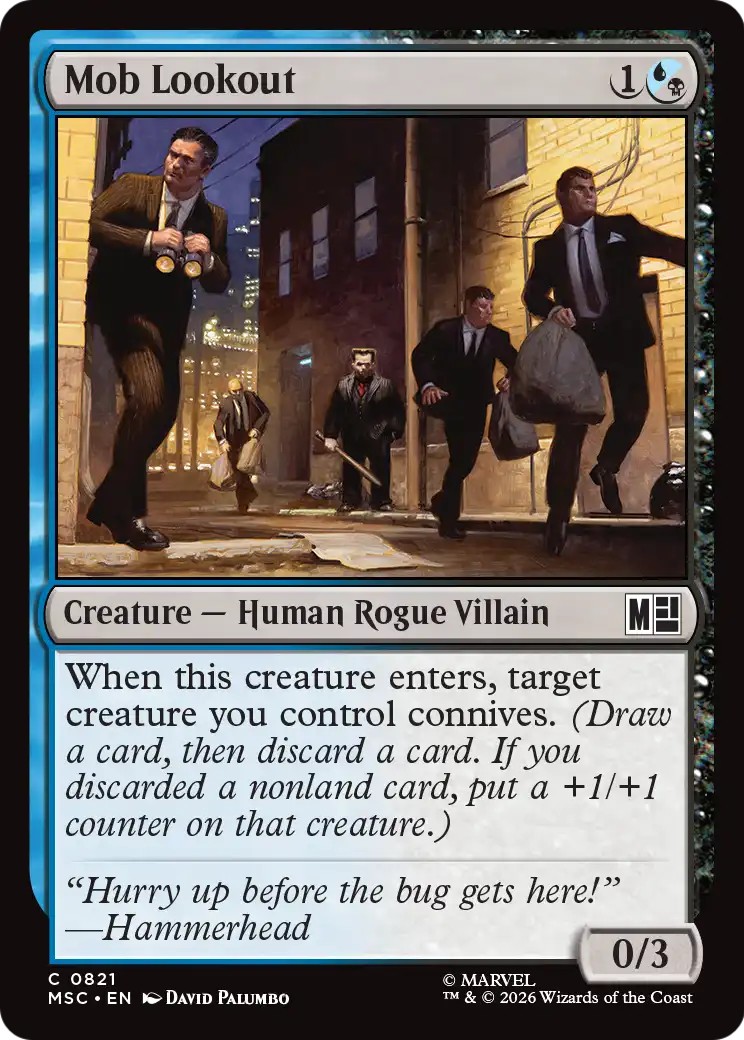 2026 Magic: The Gathering Marvel Super Heroes 2026 Magic: The Gathering Marvel Super Heroes #821 trading card