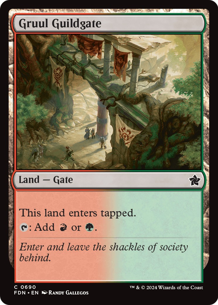 2024 Magic: The Gathering Foundations 2024 Magic: The Gathering Foundations #690 trading card