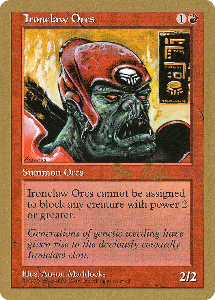 1998 Magic: The Gathering World Championship Decks 1998 Magic: The Gathering World Championship Decks #br245 trading card
