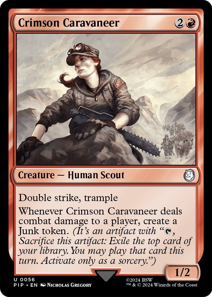 Crimson Caravaneer - Image 1