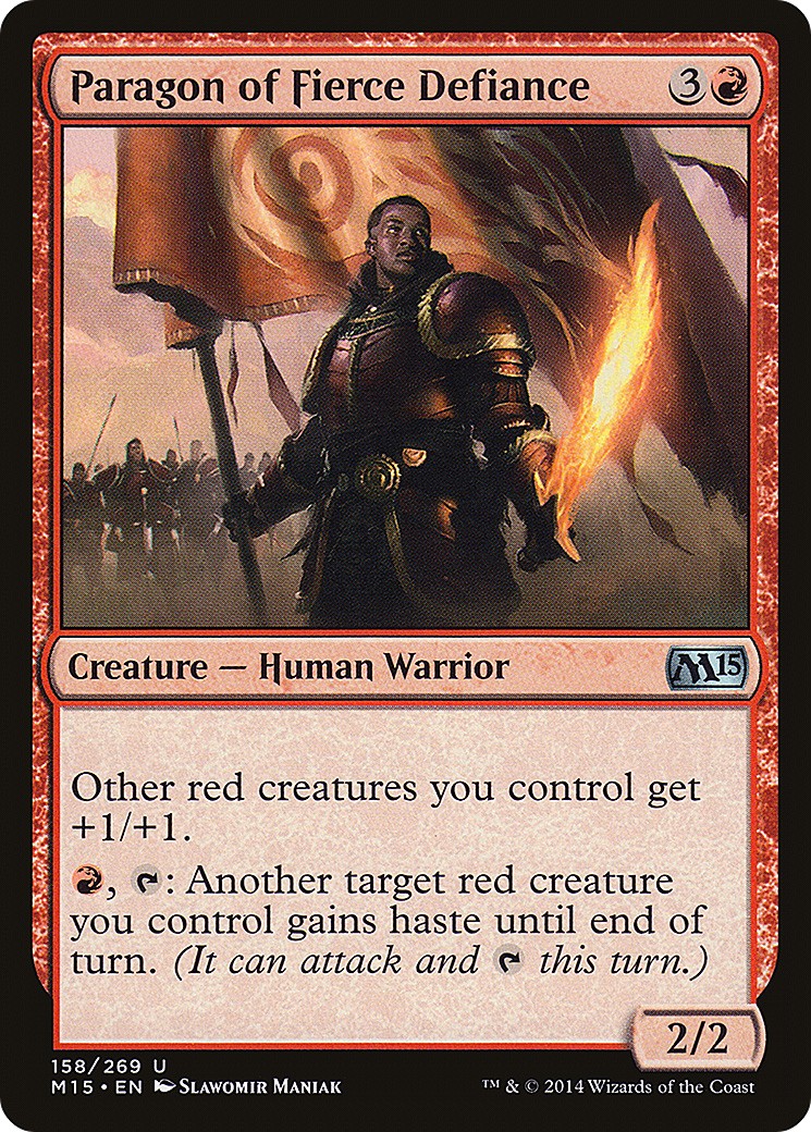 Paragon of Fierce Defiance - Image 1