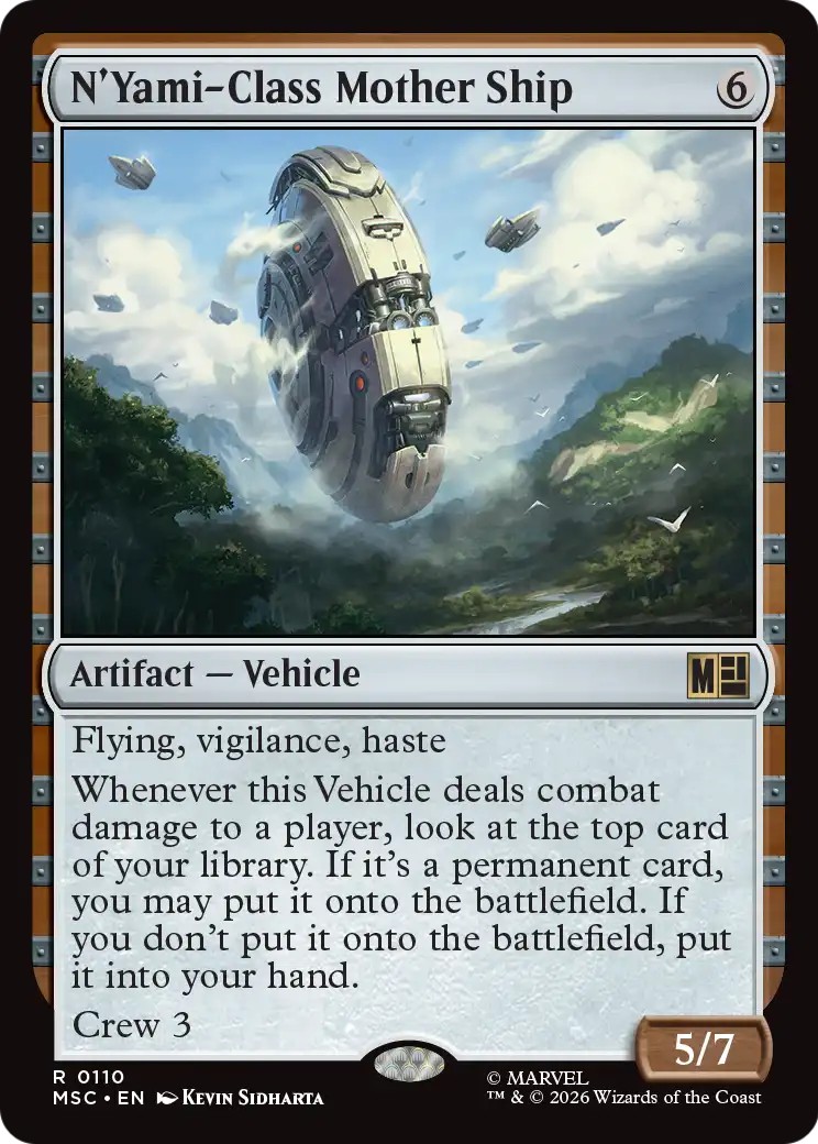 2026 Magic: The Gathering Marvel Super Heroes 2026 Magic: The Gathering Marvel Super Heroes #110 trading card