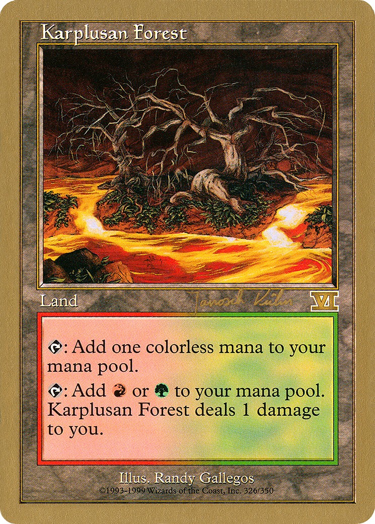 2000 Magic: The Gathering World Championship Decks 2000 Magic: The Gathering World Championship Decks #jk326 trading card
