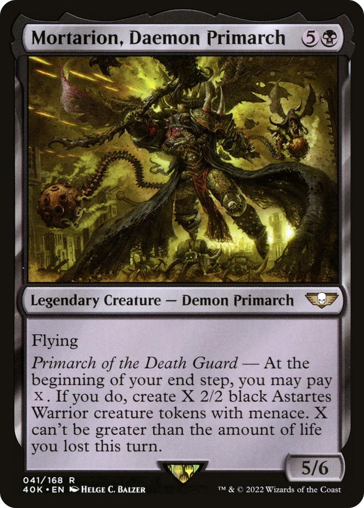 2022 Magic: The Gathering Warhammer 40,000 2022 Magic: The Gathering Warhammer 40,000 #41 trading card