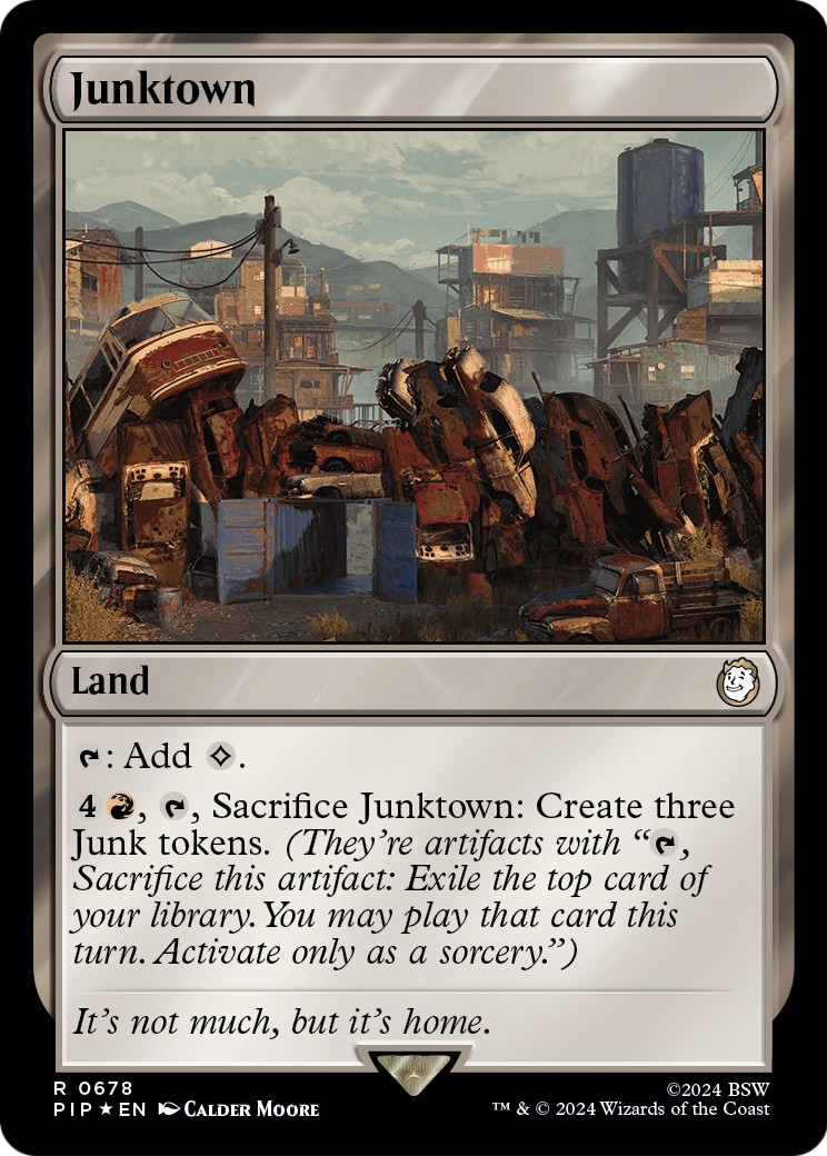 2024 Magic: The Gathering Fallout 2024 Magic: The Gathering Fallout #678 trading card