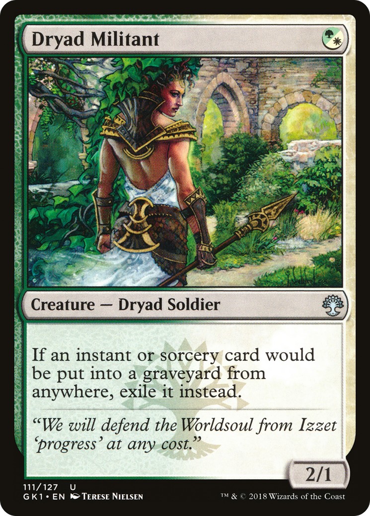 2018 Magic: The Gathering GRN Guild Kit 2018 Magic: The Gathering GRN Guild Kit #111 trading card