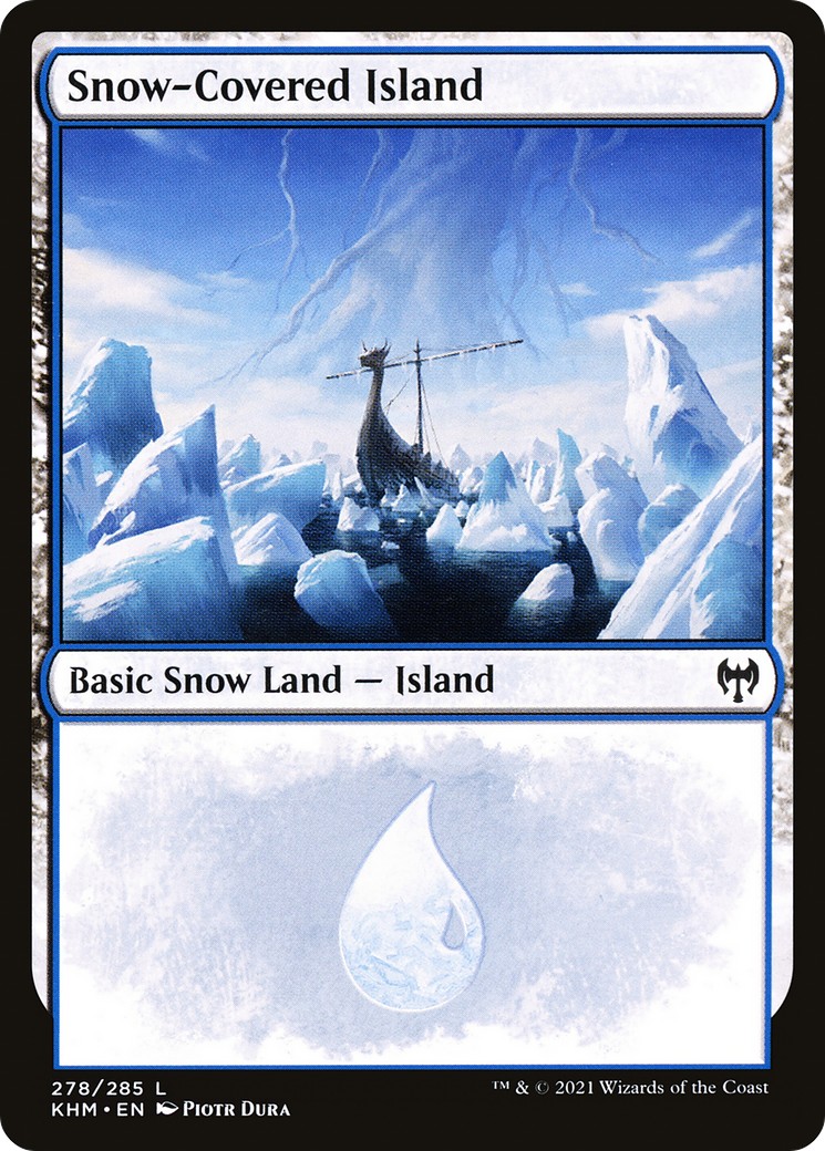 Snow-Covered Island - Image 1