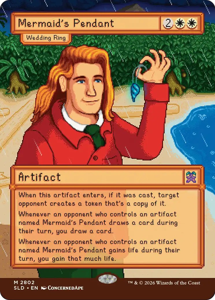 2026 Magic: The Gathering Secret Lair Drop 2026 Magic: The Gathering Secret Lair Drop #2802 trading card
