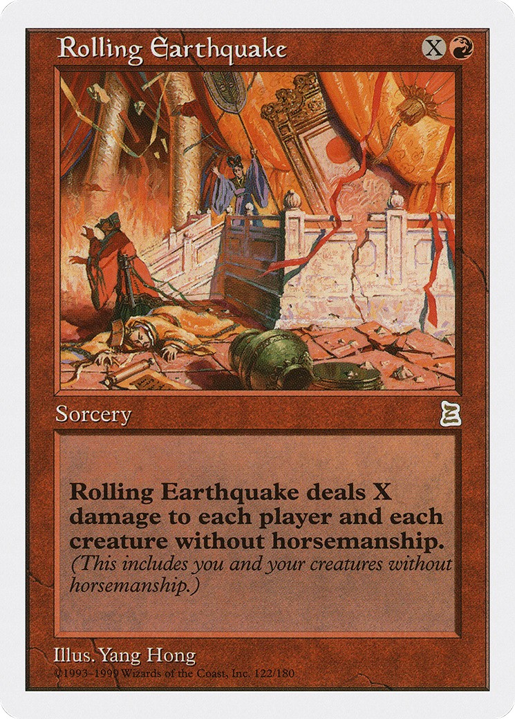 1999 Magic: The Gathering Portal Three Kingdoms 1999 Magic: The Gathering Portal Three Kingdoms #122 trading card