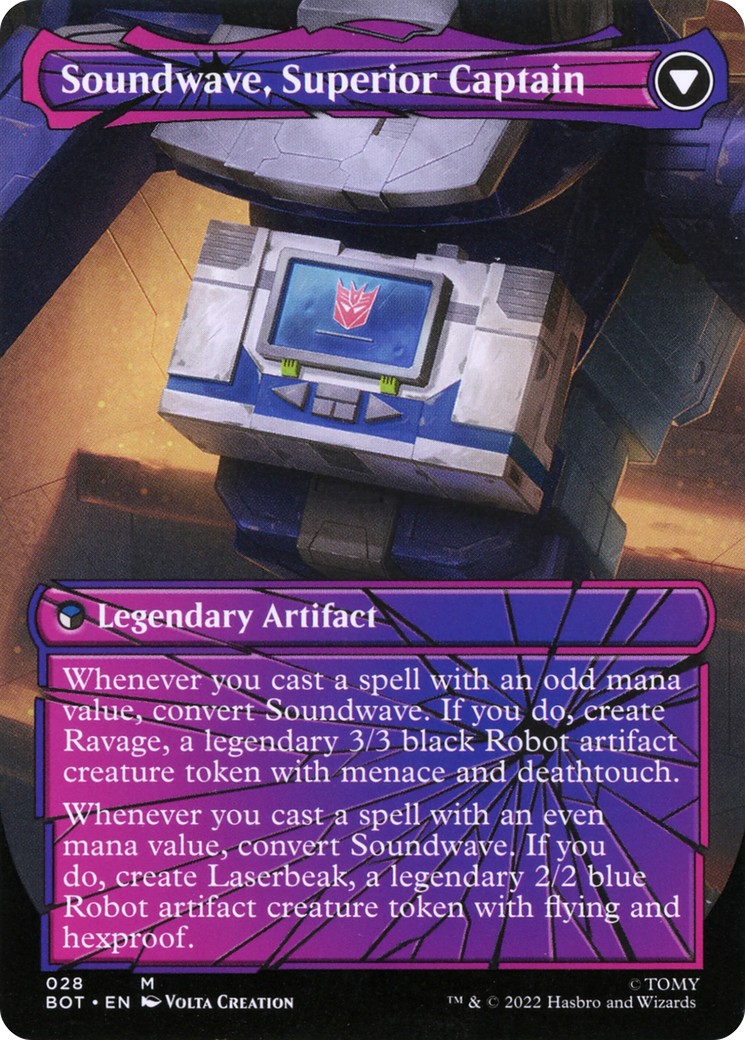 Soundwave, Sonic Spy // Soundwave, Superior Captain thumbnail 2