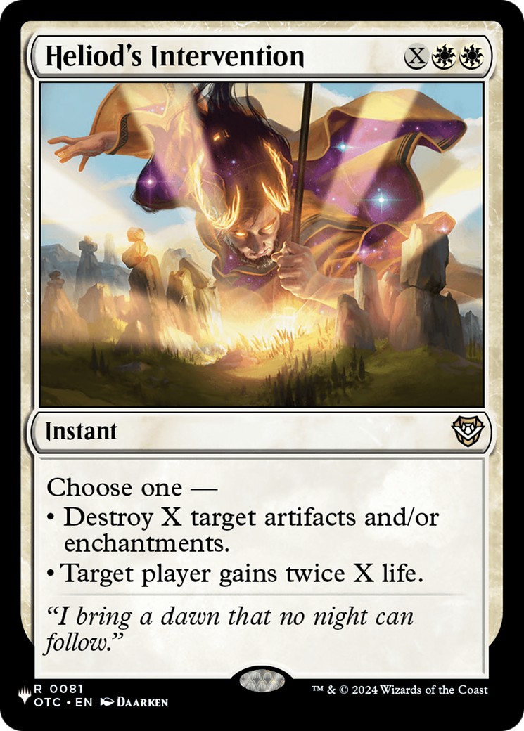 2024 Magic: The Gathering The List 2024 Magic: The Gathering The List #OTC-81 trading card