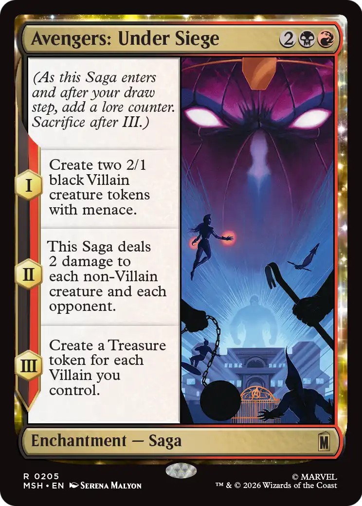 2026 Magic: The Gathering Marvel Super Heroes 2026 Magic: The Gathering Marvel Super Heroes #205 trading card