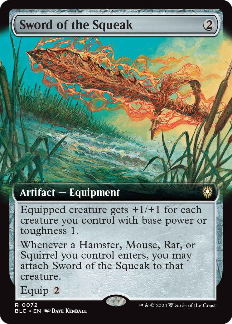 2024 Magic: The Gathering Bloomburrow 2024 Magic: The Gathering Bloomburrow #72 trading card
