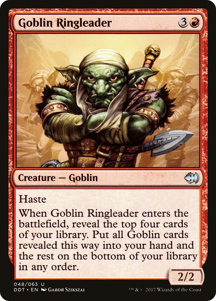 2017 Magic: The Gathering Duel Decks: Merfolk vs. Goblins 2017 Magic: The Gathering Duel Decks: Merfolk vs. Goblins #48 tradi