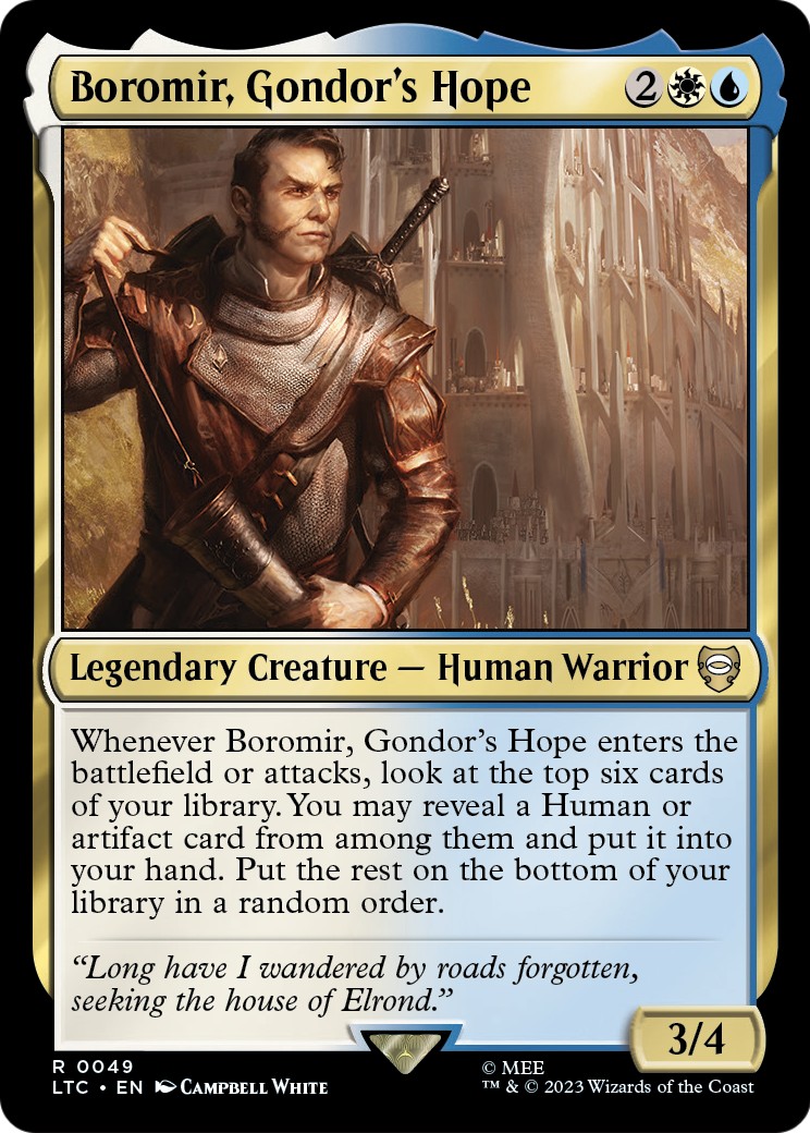 2023 Magic: The Gathering Tales of Middle-earth 2023 Magic: The Gathering Tales of Middle-earth #49 trading card