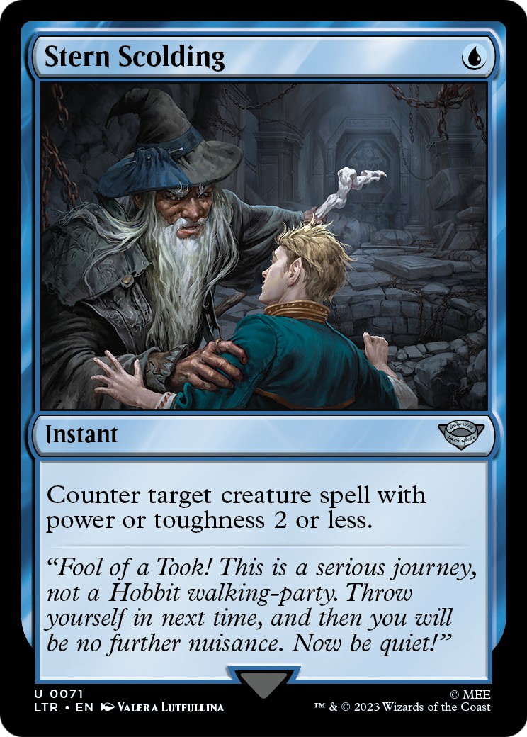 Stern Scolding - Image 1