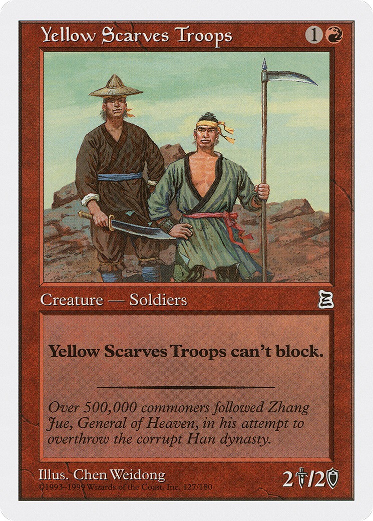 Yellow Scarves Troops - Image 1