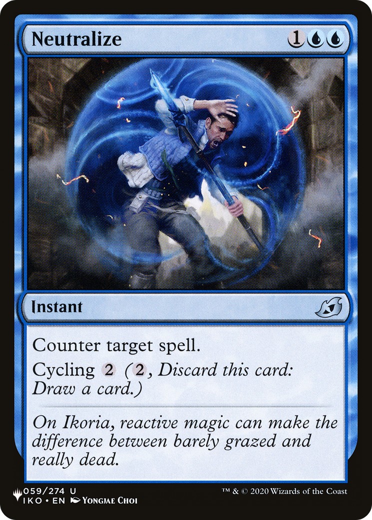 2024 Magic: The Gathering The List 2024 Magic: The Gathering The List #IKO-59 trading card