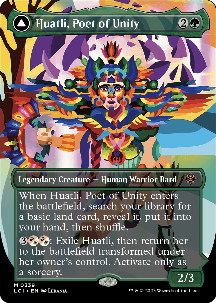 Huatli, Poet of Unity // Roar of the Fifth People - Image 1