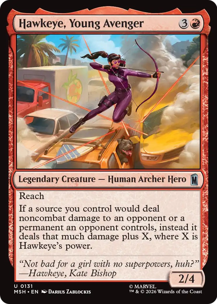 2026 Magic: The Gathering Marvel Super Heroes 2026 Magic: The Gathering Marvel Super Heroes #131 trading card
