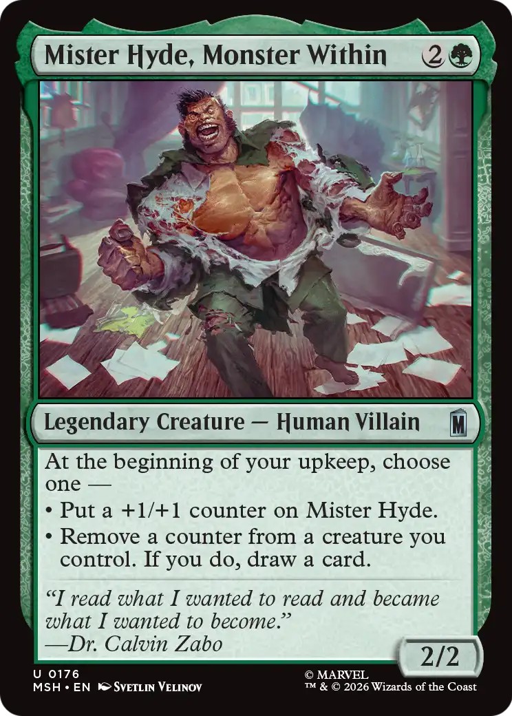 2026 Magic: The Gathering Marvel Super Heroes 2026 Magic: The Gathering Marvel Super Heroes #176 trading card