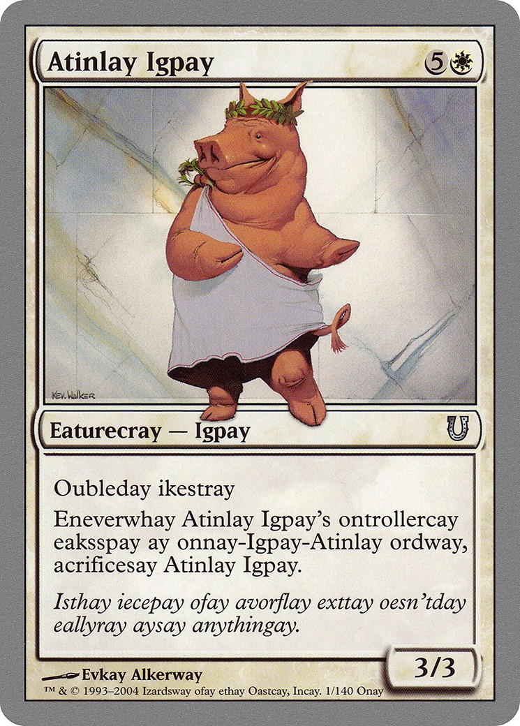 Atinlay Igpay - Image 1