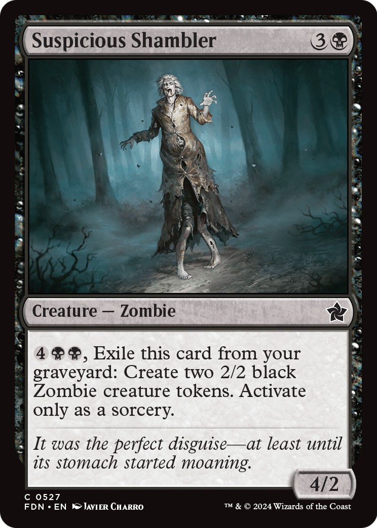 2024 Magic: The Gathering Foundations 2024 Magic: The Gathering Foundations #527 trading card