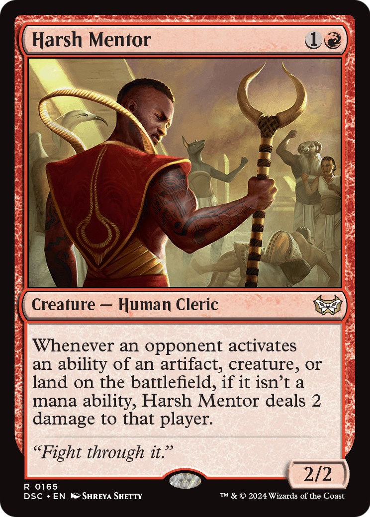2024 Magic: The Gathering Duskmourn: House of Horror 2024 Magic: The Gathering Duskmourn: House of Horror #165 trading card